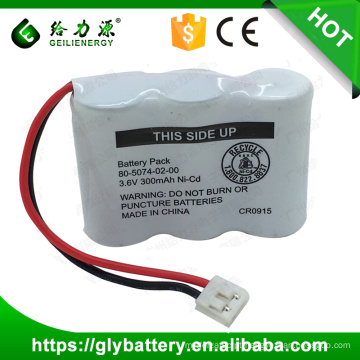 NICD 3.6 V 400 mAh Bateria Recarregável Com Preço de Fábrica